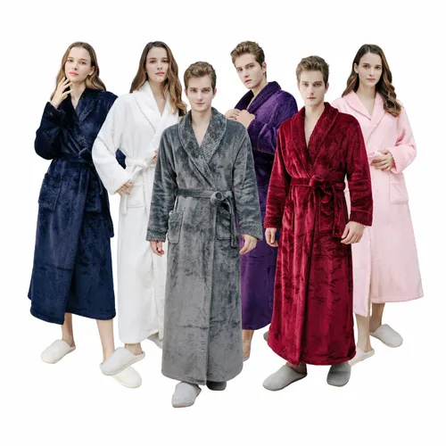 Flannel Fleece Robes - Custom Towels Now